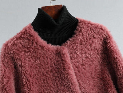 Rivka | Sheepskin Teddy Coat
