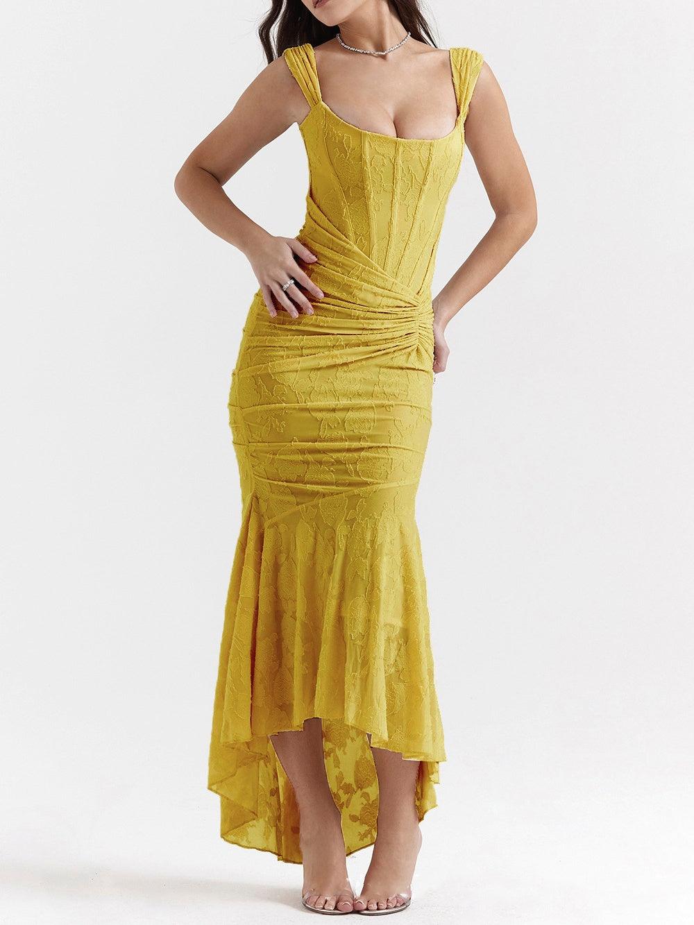 Celia | Corset Maxi Dress
