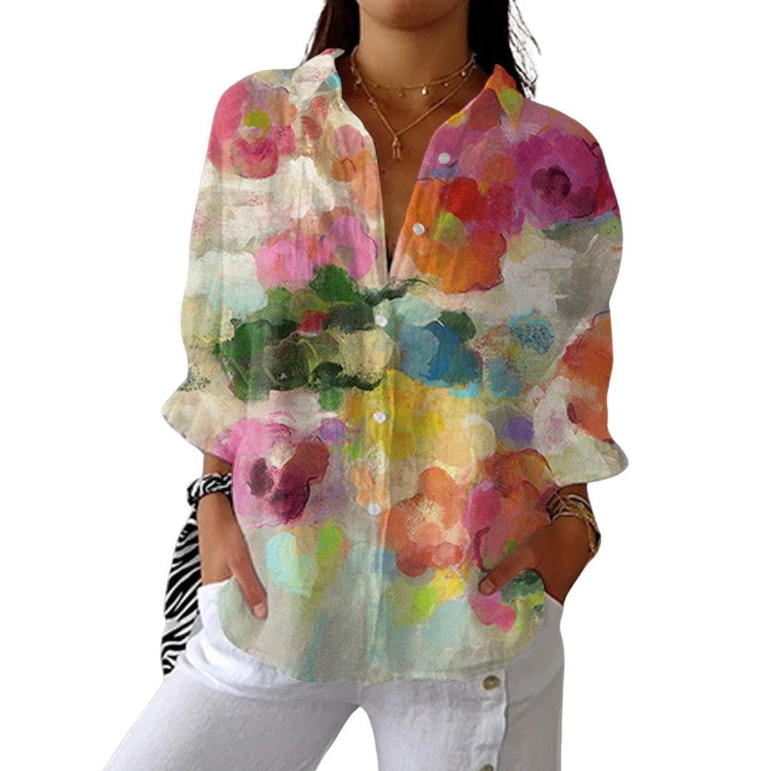 Agnes | Watercolor Dreams Blouse