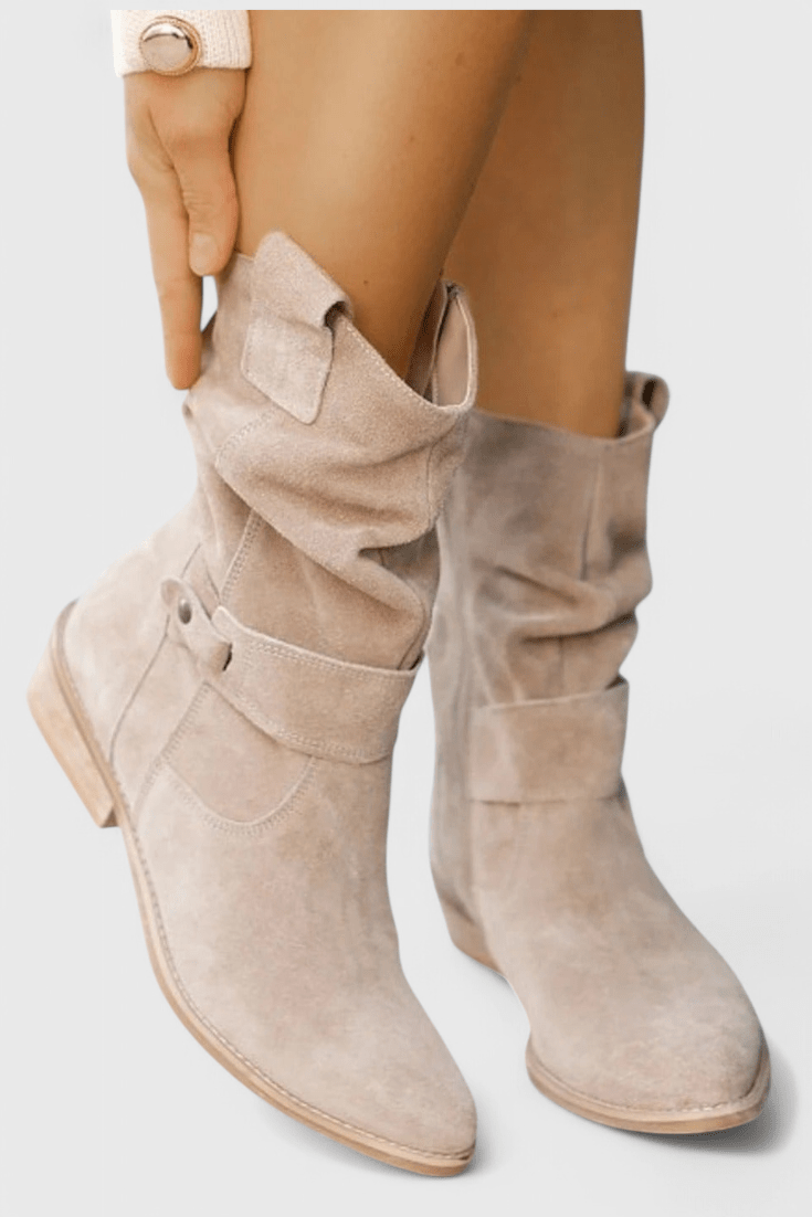 Aira | Classic Suede Ankle Boots