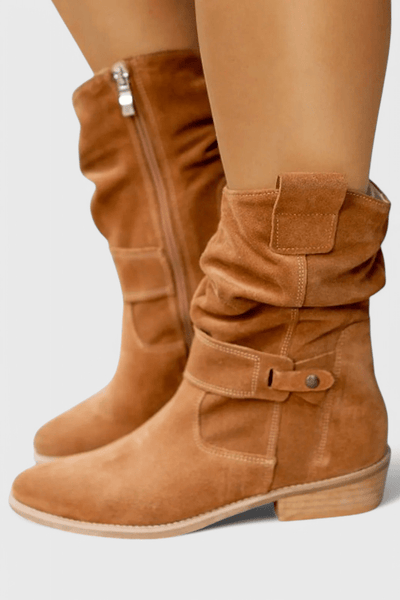 Aira | Classic Suede Ankle Boots