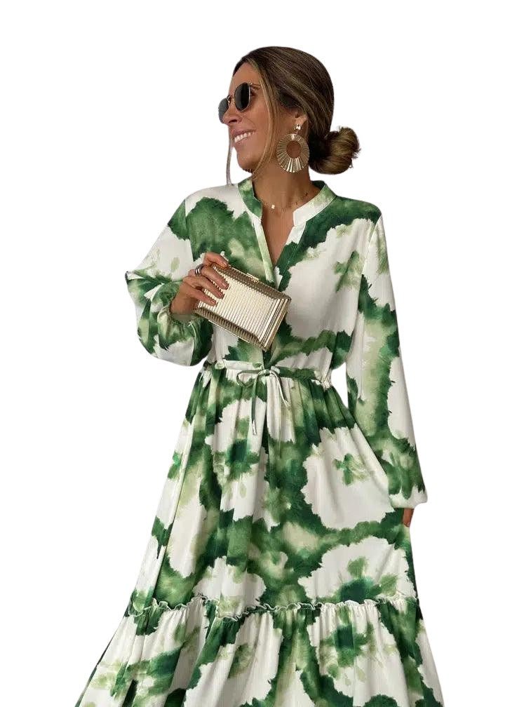 Alicia | Elegant Flowy Maxi Dress