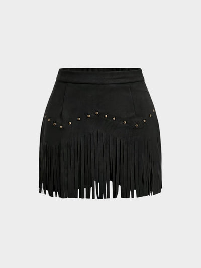 Amélie | Tassel - Detail Woven Skirt