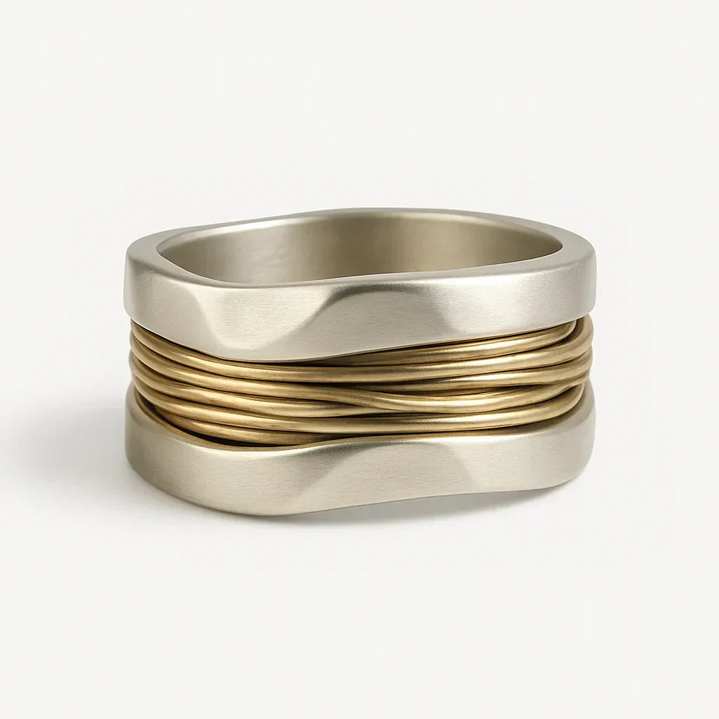 ANNA | SILVER - GOLD RING