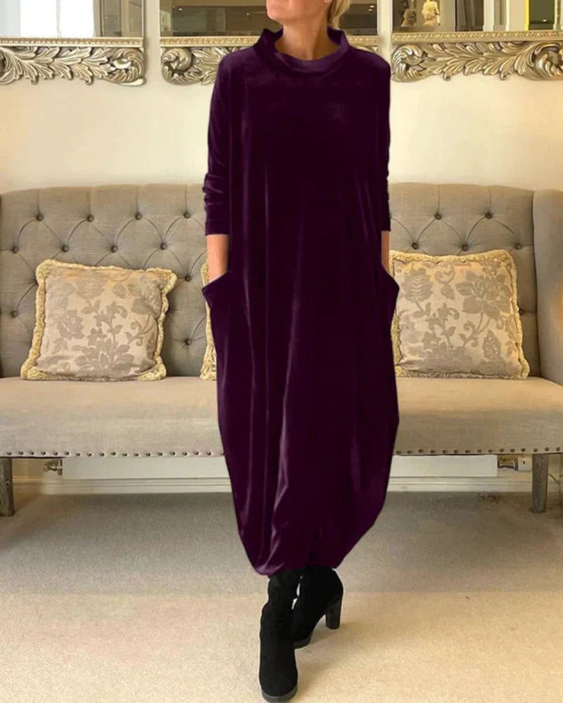 Aria | Elegant Velvet Maxi Dress