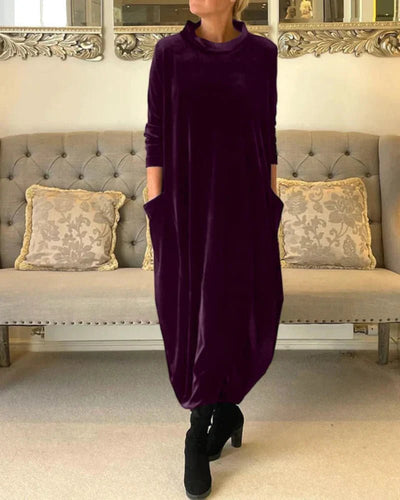 Aria | Elegant Velvet Maxi Dress