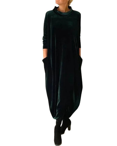 Aria | Elegant Velvet Maxi Dress