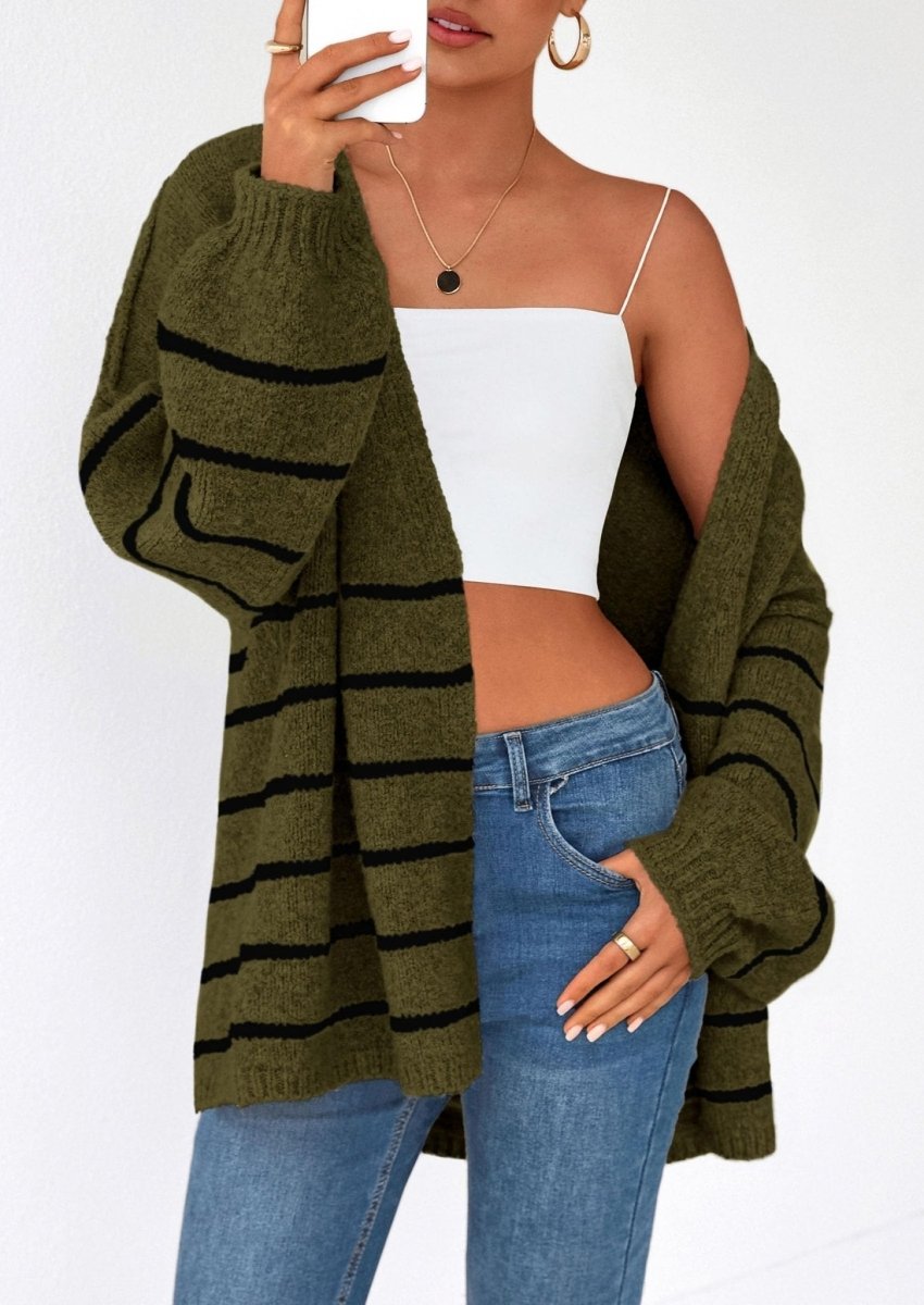 Aria | Oversized Knit Cardigan Sweater