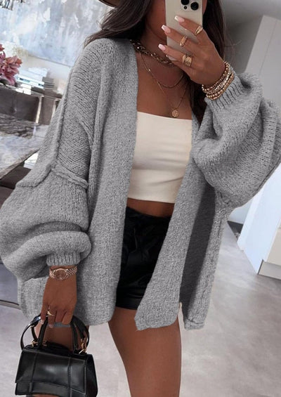 Aria | Oversized Knit Cardigan Sweater