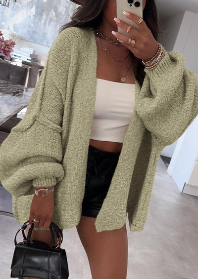Aria | Oversized Knit Cardigan Sweater