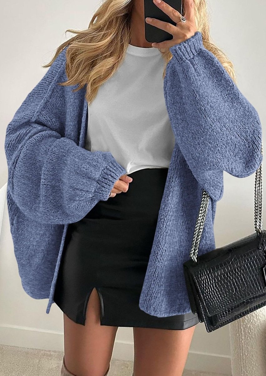 Aria | Oversized Knit Cardigan Sweater