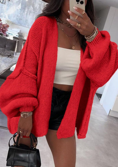 Aria | Oversized Knit Cardigan Sweater