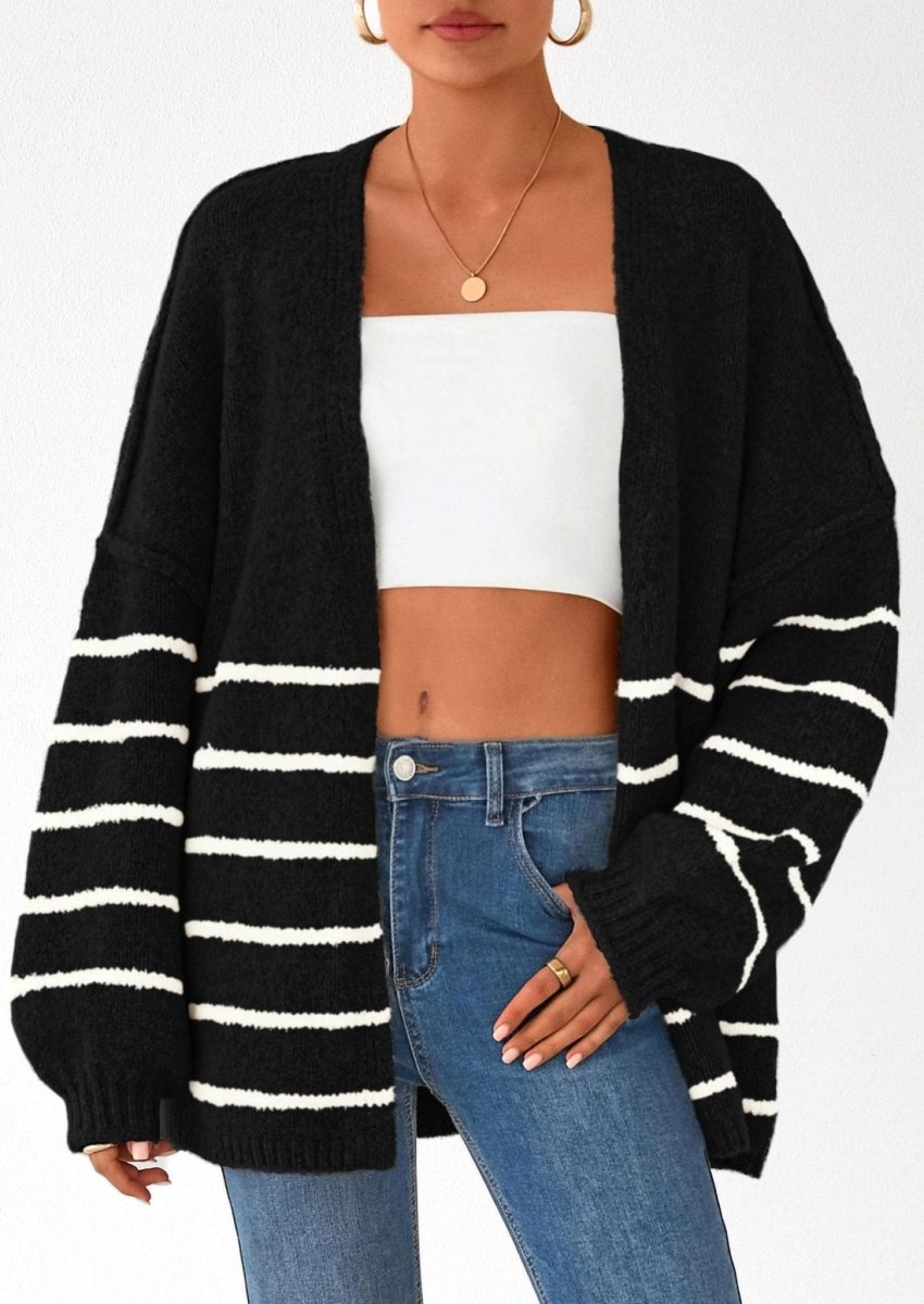 Aria | Oversized Knit Cardigan Sweater