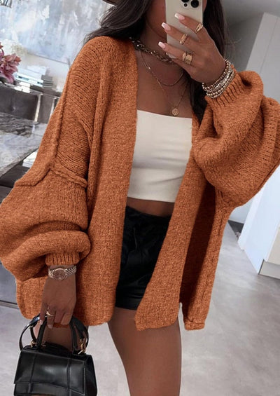 Aria | Oversized Knit Cardigan Sweater