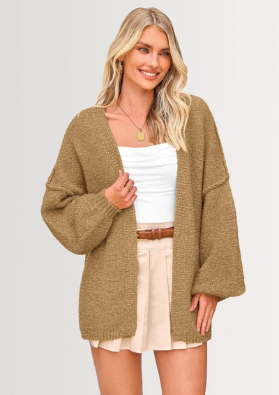 Aria | Oversized Knit Cardigan Sweater
