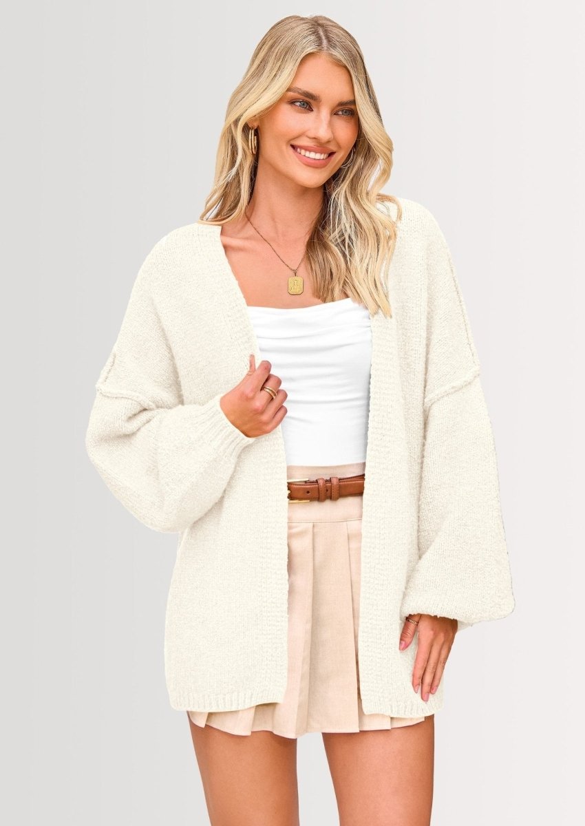 Aria | Oversized Knit Cardigan Sweater