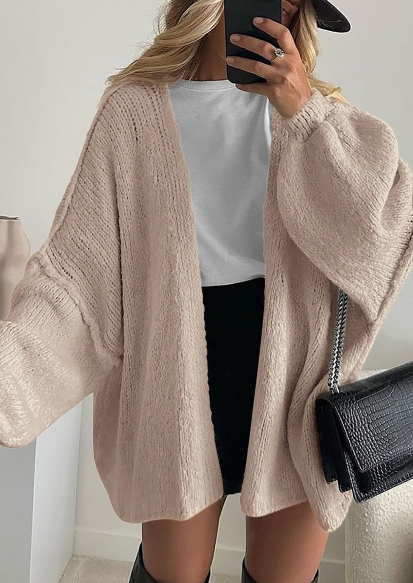 Aria | Oversized Knit Cardigan Sweater