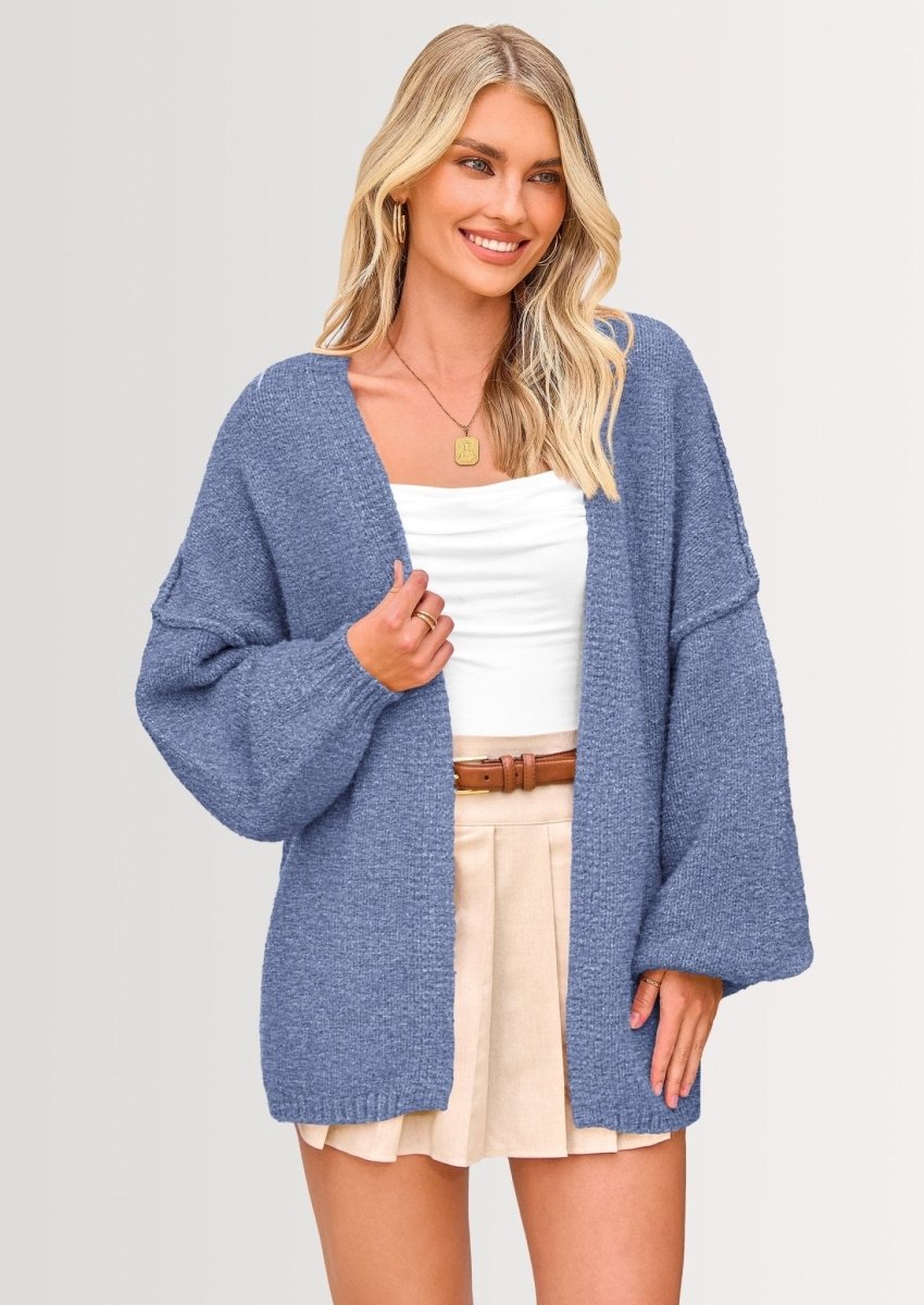Aria | Oversized Knit Cardigan Sweater