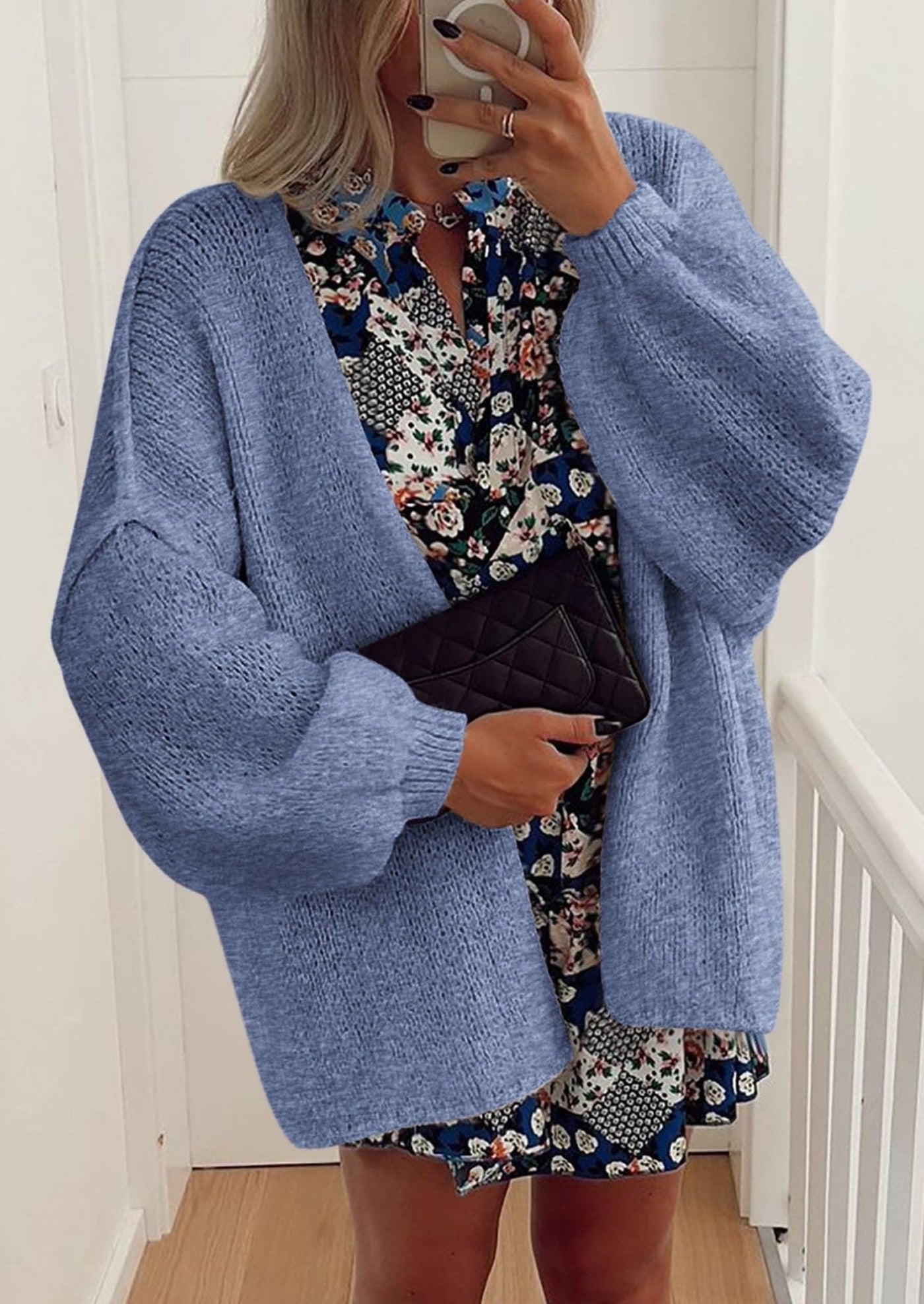 Aria | Oversized Knit Cardigan Sweater