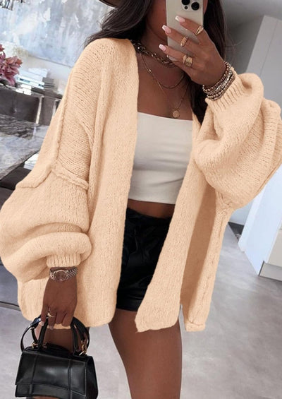 Aria | Oversized Knit Cardigan Sweater