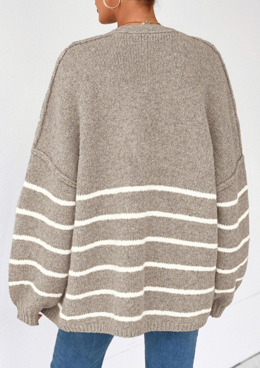 Aria | Oversized Knit Cardigan Sweater