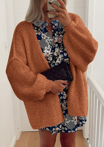 Aria | Oversized Knit Cardigan Sweater
