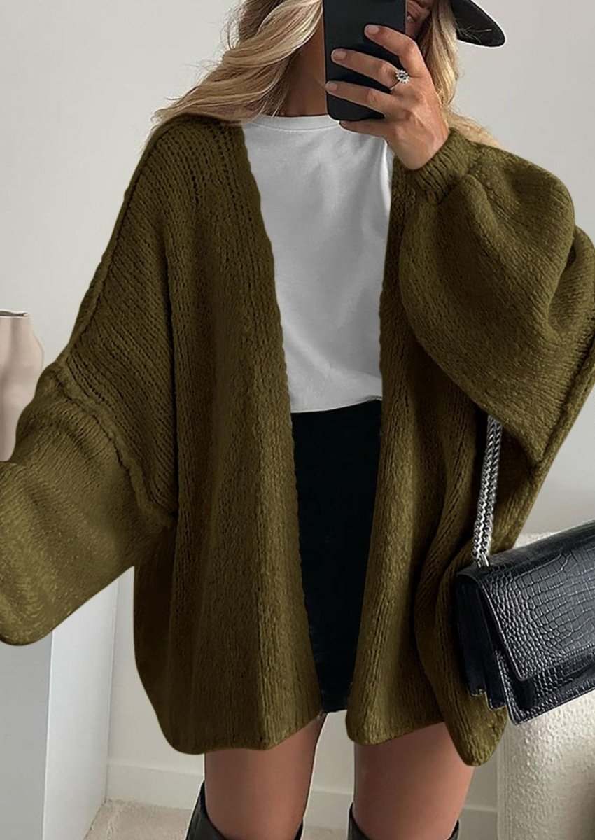 Aria | Oversized Knit Cardigan Sweater