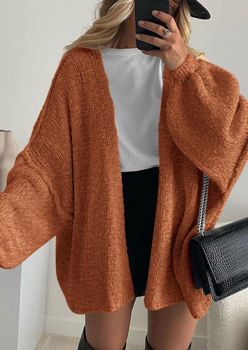 Aria | Oversized Knit Cardigan Sweater