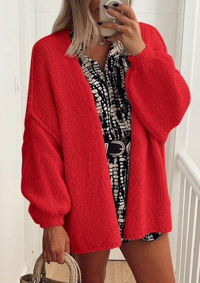 Aria | Oversized Knit Cardigan Sweater