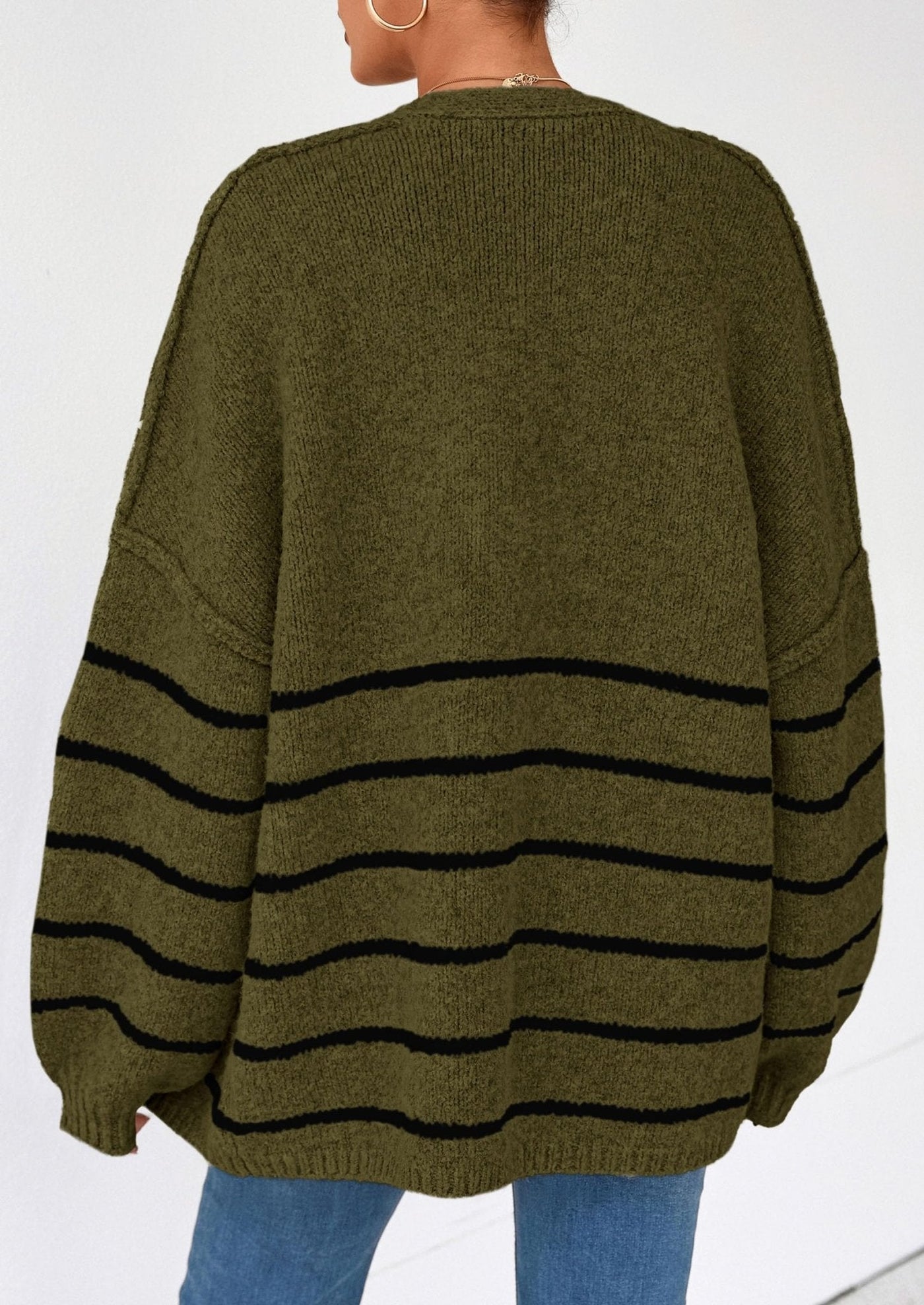 Aria | Oversized Knit Cardigan Sweater
