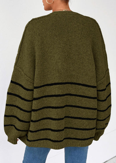 Aria | Oversized Knit Cardigan Sweater