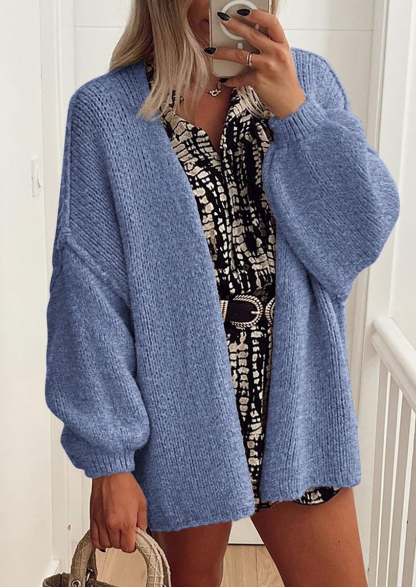 Aria | Oversized Knit Cardigan Sweater