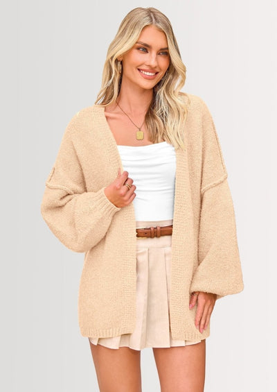 Aria | Oversized Knit Cardigan Sweater
