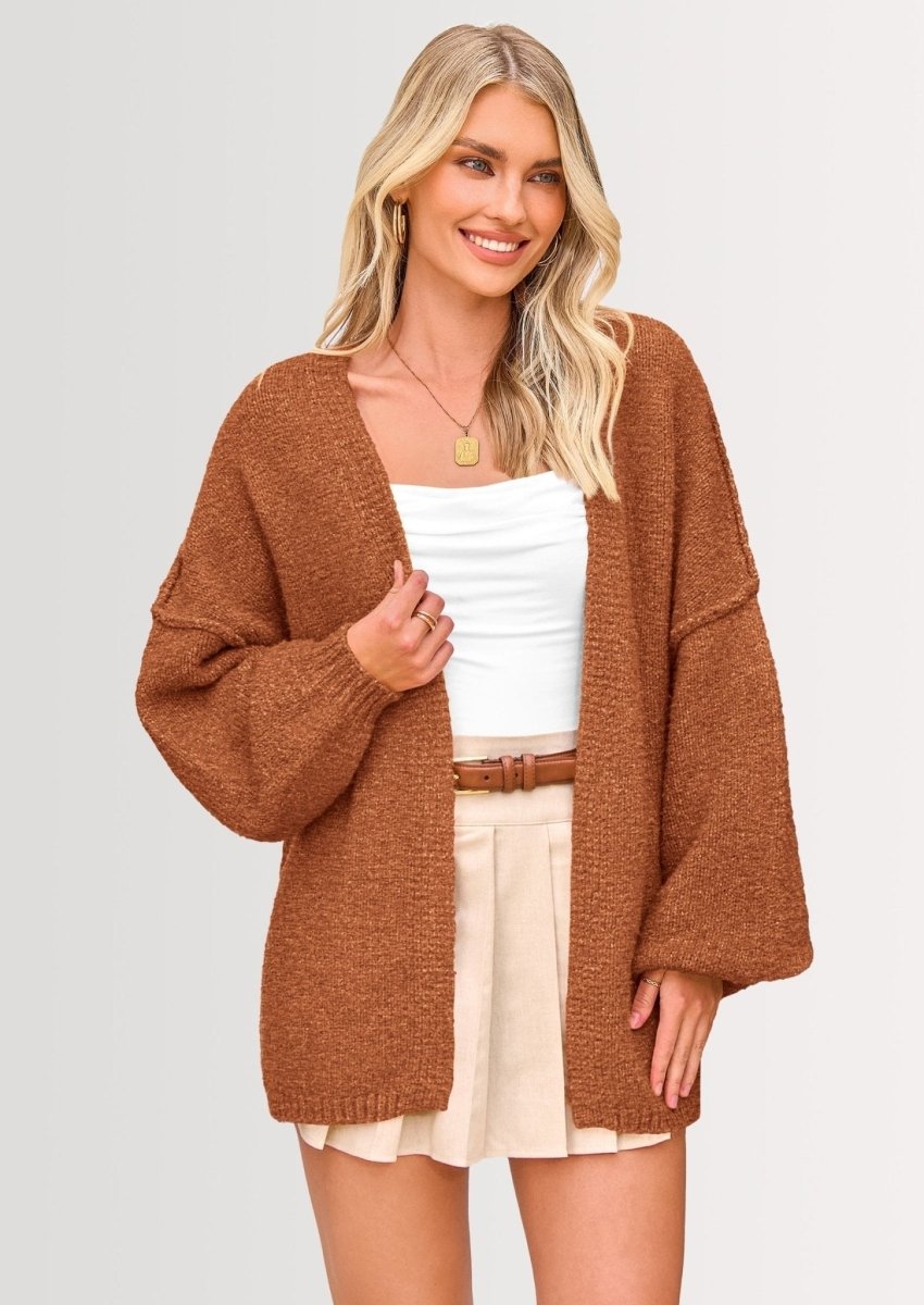Aria | Oversized Knit Cardigan Sweater