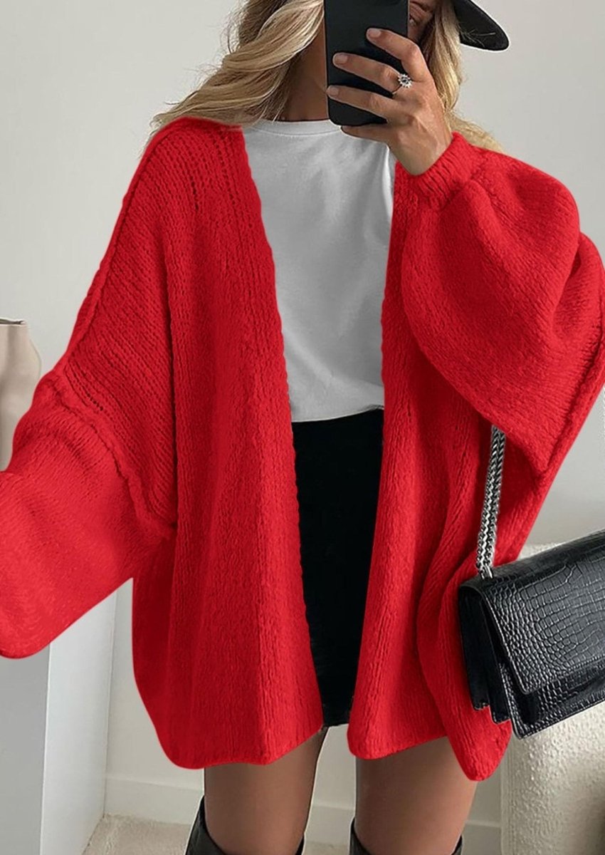 Aria | Oversized Knit Cardigan Sweater