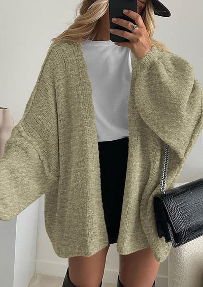 Aria | Oversized Knit Cardigan Sweater