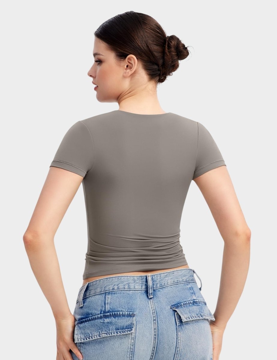 Aria | Second - Skin V - Neck Top