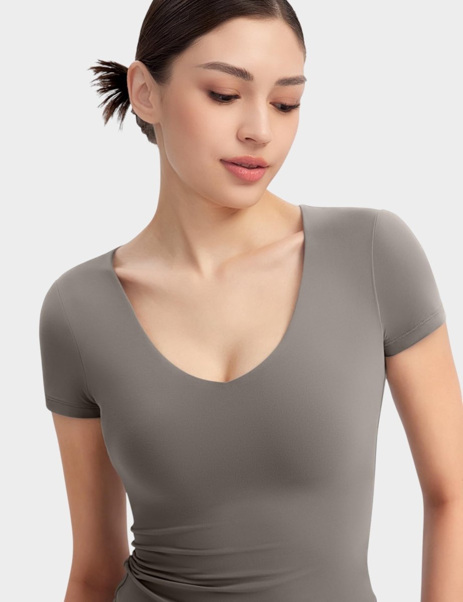 Aria | Second - Skin V - Neck Top