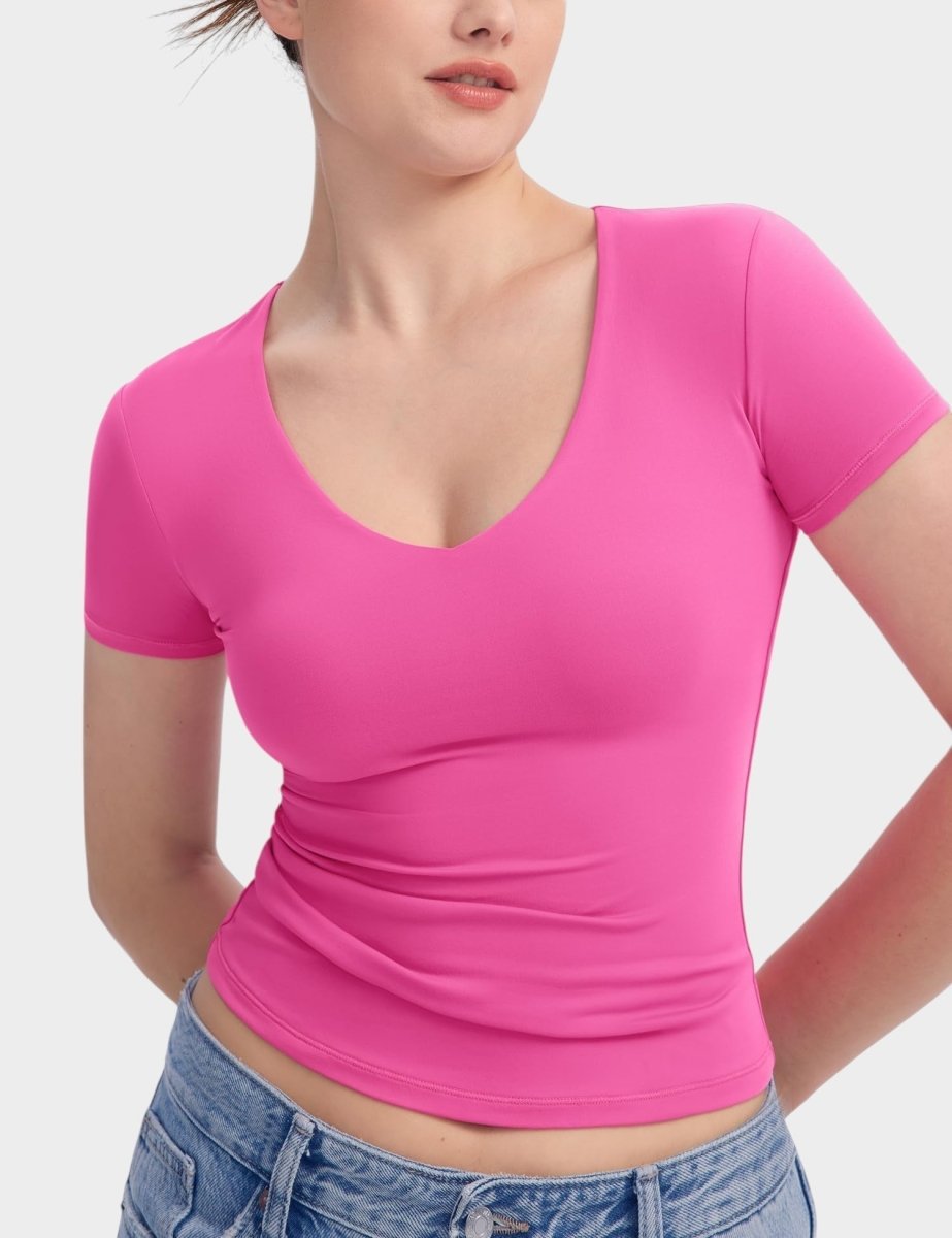 Aria | Second - Skin V - Neck Top