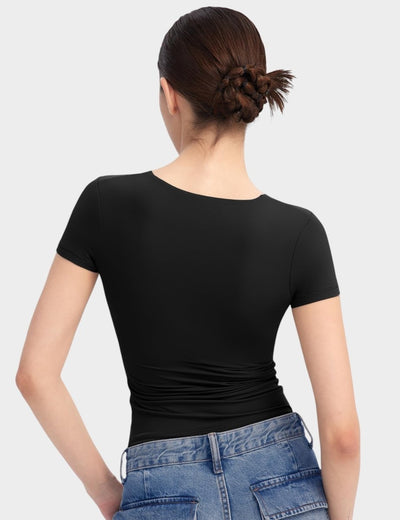 Aria | Second - Skin V - Neck Top