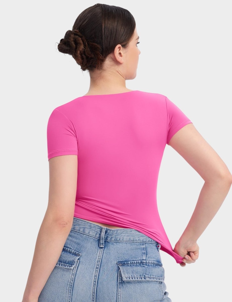 Aria | Second - Skin V - Neck Top