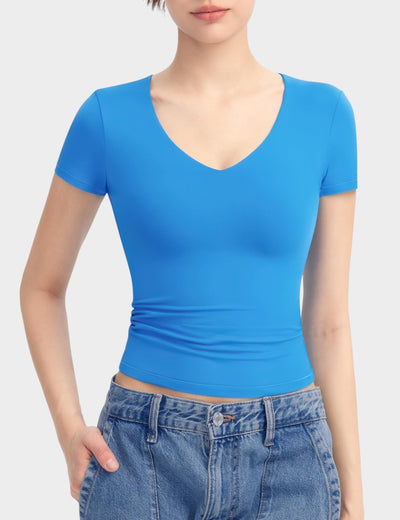 Aria | Second - Skin V - Neck Top