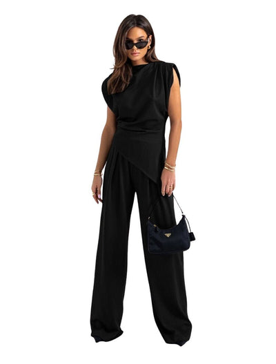 Arianna | Black Cozy Two Piece Set