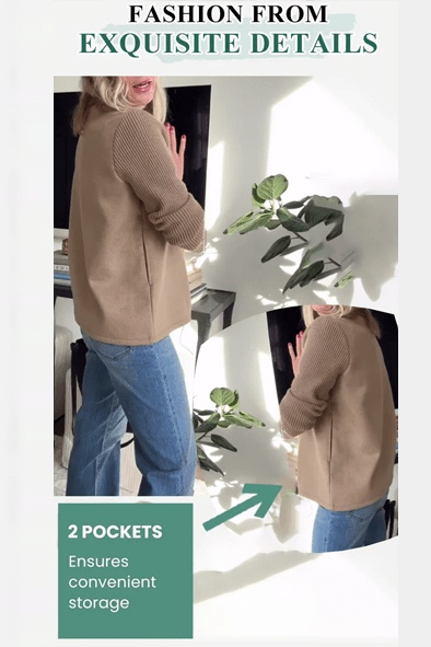 Athena | Stylish Casual Button Coat