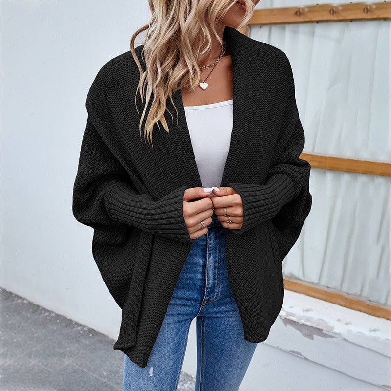 Aura™ | Oversized Batwing Cardigan – Cocooning Elegance