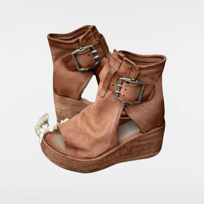 Bellarein | Peep - Toe Wedge Heels
