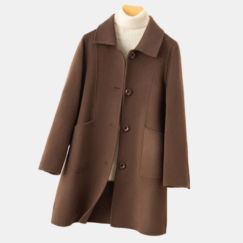 Bernadette | Long Wool - Inspired Coat