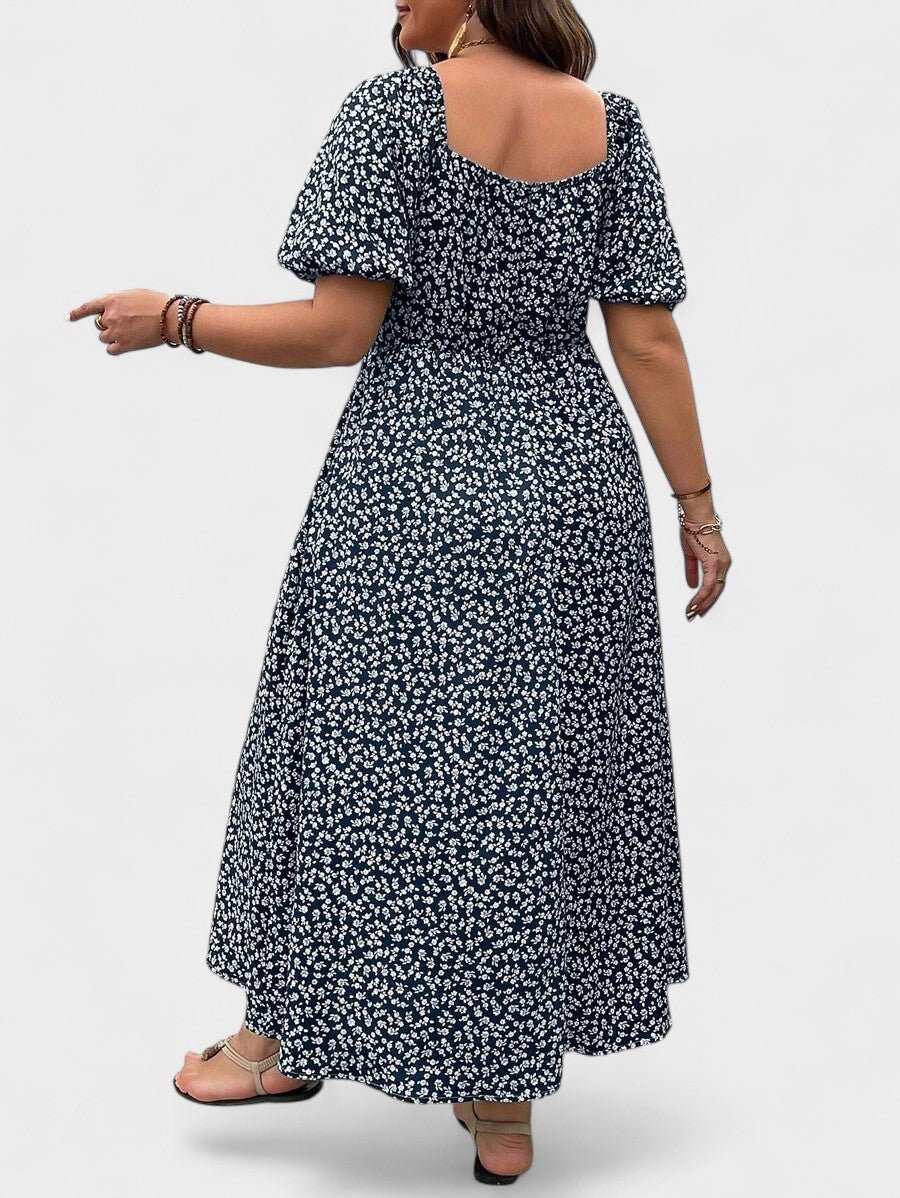 Breezaya | Plus - Size Floral Maxi Dress