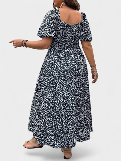 Breezaya | Plus - Size Floral Maxi Dress