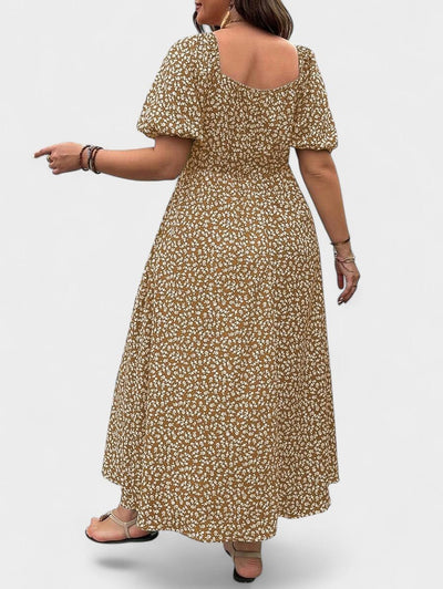 Breezaya | Plus - Size Floral Maxi Dress